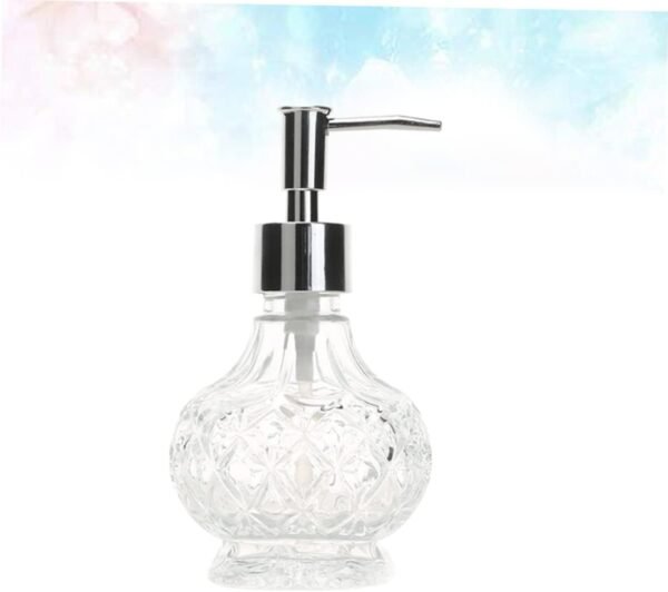 Liquid Soap Subpackaging Bottle Press Pump Bottle Shampoo Bottle Laundry Dispenser Toothpaste Dispenser Cooler Lotion Containers with Pump Glass Subpackaging Container - Image 8