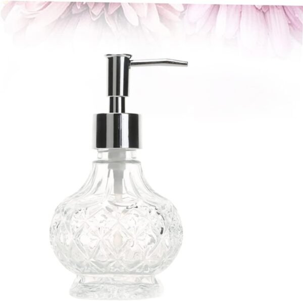 Liquid Soap Subpackaging Bottle Press Pump Bottle Shampoo Bottle Laundry Dispenser Toothpaste Dispenser Cooler Lotion Containers with Pump Glass Subpackaging Container - Image 2
