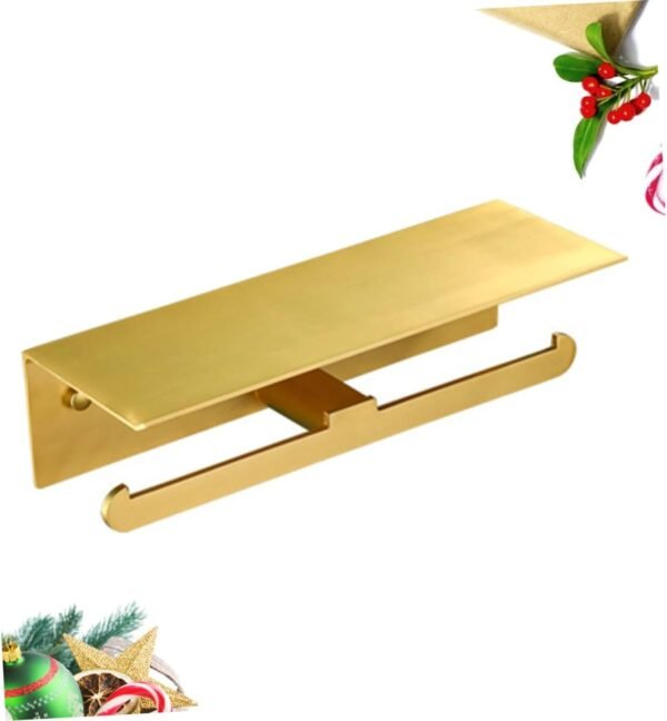 Unomor Golden Paper Towel Holders Cell Phone Paper Towel Holder Gold Paper Towel Holder - Image 6