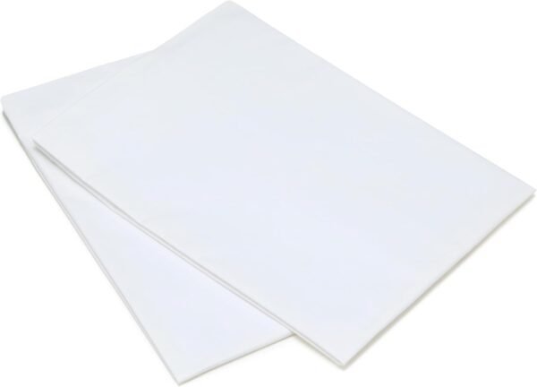 Amazon Basics Down Alternative Pillows for Stomach and Back Sleepers, Soft Density, Standard, Pack of 2, White, 26 in L x 20 in W - Image 3
