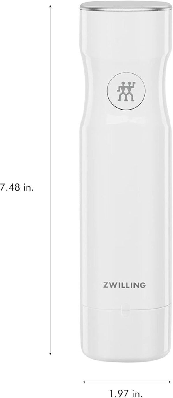 ZWILLING Fresh & Save Vacuum Sealer Machine Starter Set with Airtight Food Storage Container Glass, Sous Vide Bags, Meal Prep - Image 4