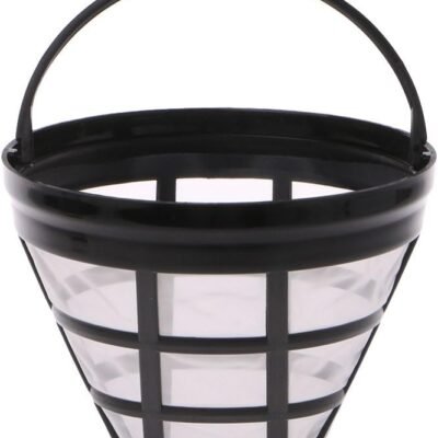 Coffee Filter Refillable Empty Basket With Handle Portable Brewer Tool For Dishwasher Safe Coffee Making