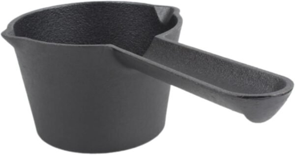 Kitchen Oil Convenient Hot Oil Splashing Pots Extended Handle Frying Pans Iron Cookware Practical Cooking Tool - Image 6