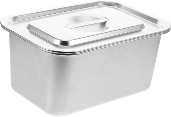 Compost Bin for Kitchen Countertop Stainless Steel Food Waste Bucket Small Trash Can with Lid Food Waste Bin for Kitchen Compost