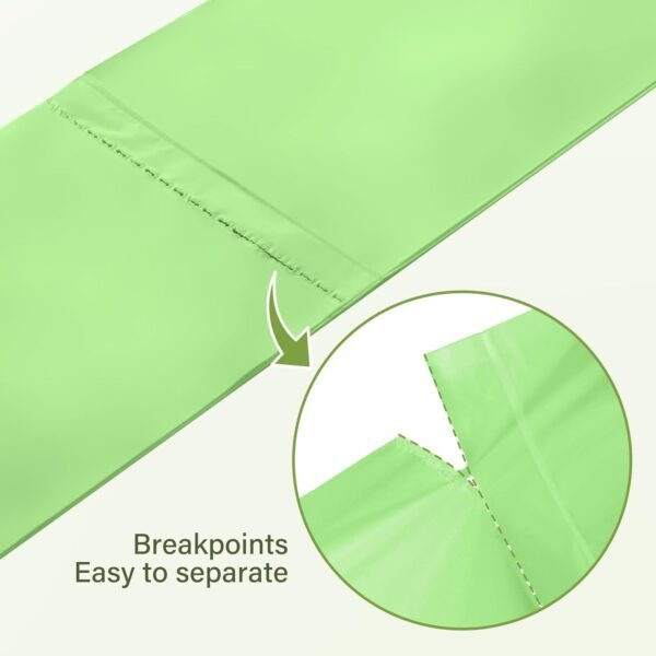 5 Gallon Trash Bags Compostable 100% Compost Small Garbage Bag Extra Thick 0.78 Mil for Kitchen Bathroom BPI Certified 45 Counts, Green - Image 6