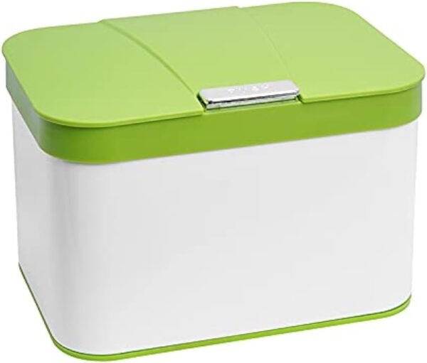 Compost Kitchen Counter Bin (1.13 gallon/4.3 liter) - Green Lid