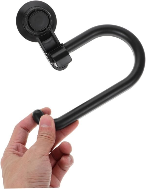 Abs Black Tissue Holder Bathroom Paper Towel Holder Suction Cups for Bathroom Phone Paper Holder - Image 4
