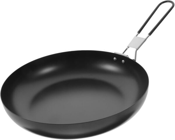 Camping Pan Nonstick Pan Cooking Pans Nonstick Camping Cookware Saucepan Titanium Frying Pan Kettle Pots Griddle Outdoor Cooking Pot Outdoor Cooker Portable Cutlery Iron