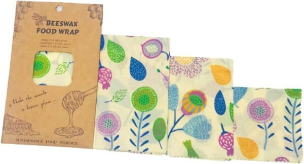 ABOOFAN 6 Pcs Beeswax Wrap Food Wrapper Food Storage Wrap Reusable Food Wrap Food Wraps Food Preservation Cloths Beewax Wraps Sandwich - Image 8