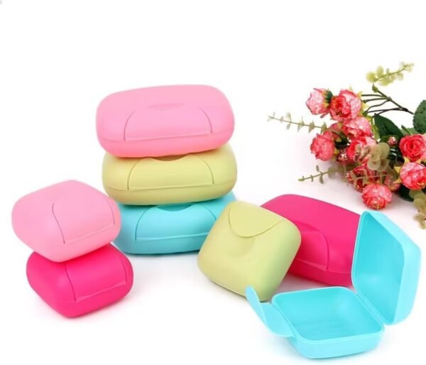 SITAKE 4 Pcs Travel Soap Case Holder Container, Portable Leakproof Soap Dishes with Lid for Shower Bathroom, Kitchen, Gym, Camping(2 Small + 2 Large) - Image 8