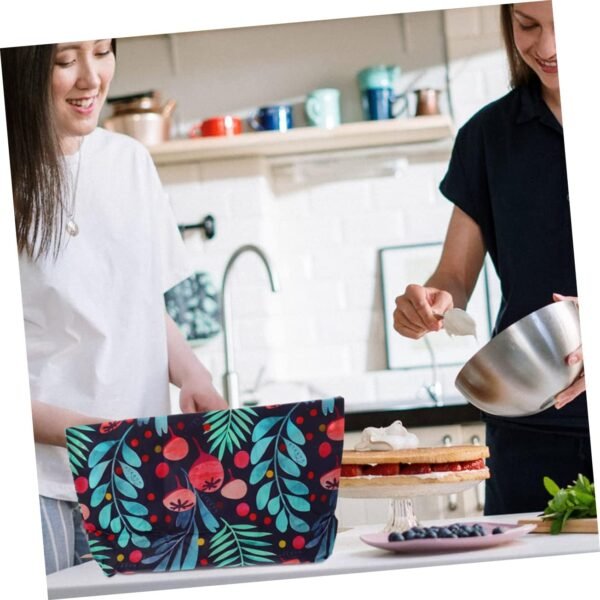 Beeswax Wrap Beeswax Food Container Cotton Produce Bag Reusable Sandwich Bag Dishwasher Safe Bees Wax Food Storage Kitchen Storage Bag Reusable Sandwich Bags Natural Beeswax - Image 3