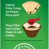 Melitta #4 Cone Coffee Filters, Unbleached Natural Brown, 100 Count (Pack of 6) 600 Total Filters Count - Packaging May Vary - Image 3