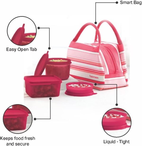 tupperware spring surprise lunch set - Image 5