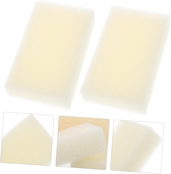 Didiseaon 12pcs Sponge Brush Sink Bowl Washing Tools Natural Loofah Sponge Imitation Loofah Dish Towels Natural Dish Scrubbers Natural Kitchen Sponge Cleaning Rags Sponge Scrubbers Beige - Image 7
