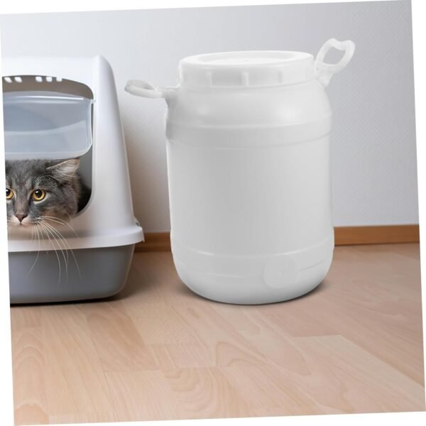 Indoor Compost Bin Trash Can with Lid Brine Bucket Trashcan with Lid Trash Bin Trash Cans Kitchen Garbage Bin Food Waste Pantry Small Bins Litter Trash Can Food Composter Plastic MOTHNUR - Image 3