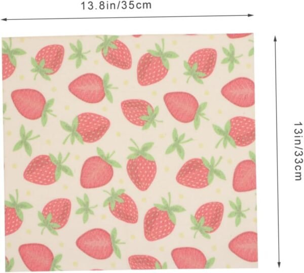 3pcs Beeswax Packing Paper Beeswax Paper Reusable Wraps Food Plastic - Image 4