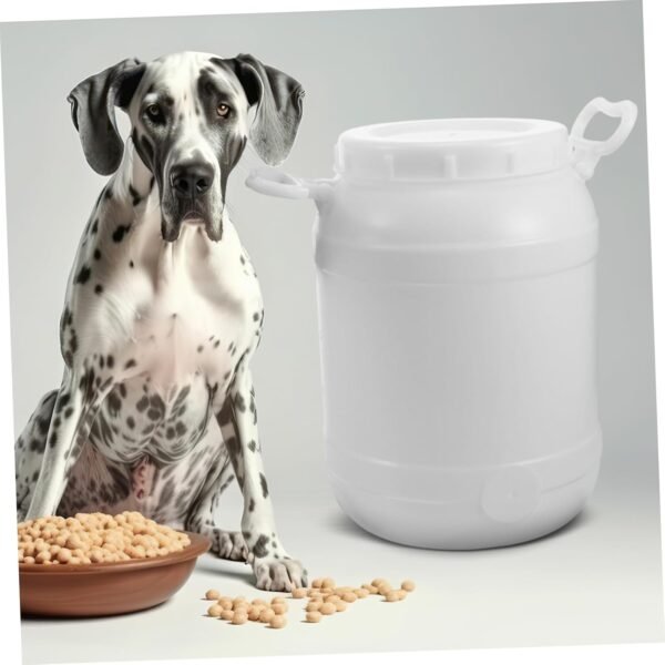 Mikinona Food Waste Bin Garbage Bin Recycle Airtight Container Kimchi Composting Bin Trash Bin Compost Pail Automatic Large Jar Trash Can Bins Indoor Garbage Can Lid Plastic - Image 2
