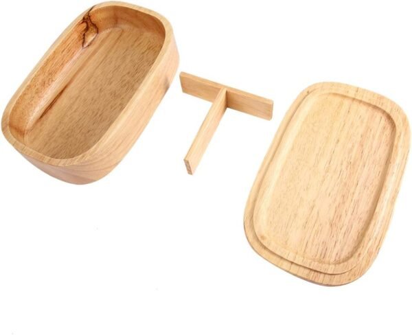 Wood Bento Box, Adult Lunch box Women & Men Lunch Containers Japanese Bento Lunch Box for Working Picnic Outdoor - Image 9