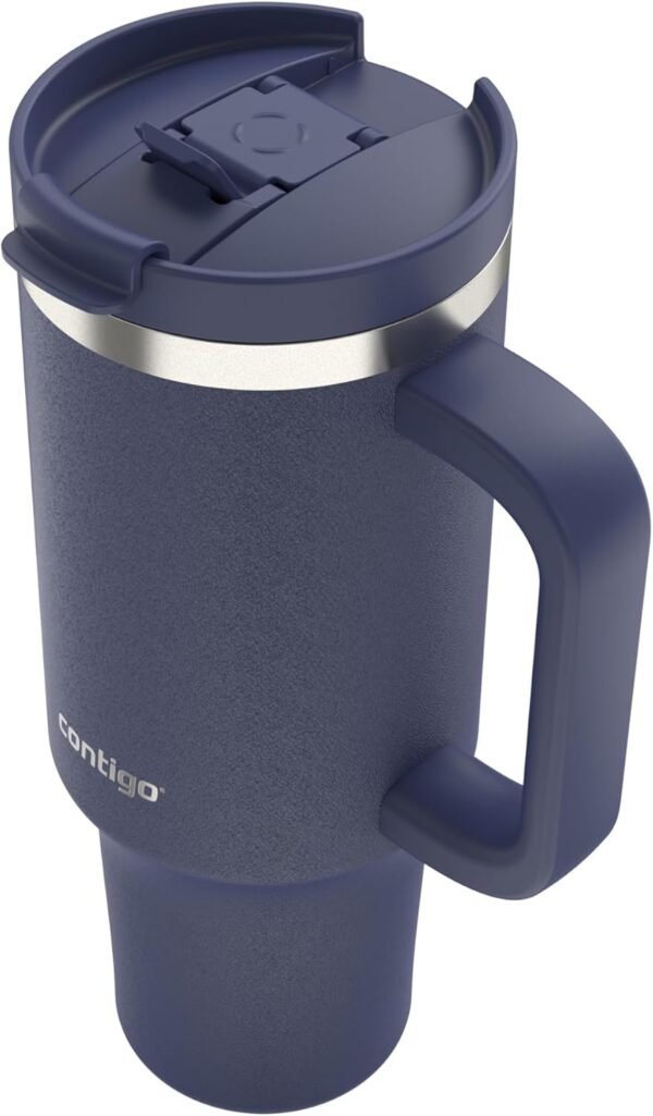 Contigo Streeterville 40oz Tumbler, Stainless Steel Vacuum Insulated, Leak-Proof, Cold for 29 Hours, Indigo - Image 9