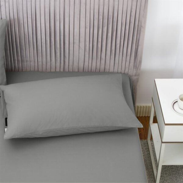 Grounding Pillowcase Set of 2, King Size Pillow Cases 20 x 36 inches, Organic Cotton + Silver Fiber, Conductive Earthing Pillowcase - Image 4