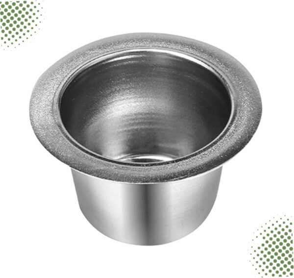 Reusable Coffee Capsule Espresso Capsule Stainless Steel Coffee Capsule Coffee Filter Cup Coffee Maker Silver - Image 7