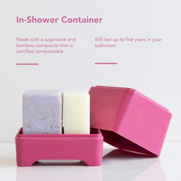 Ethique Aqua In-Shower Container for Shampoo and Conditioner Bars (Pack of 1) - Image 2