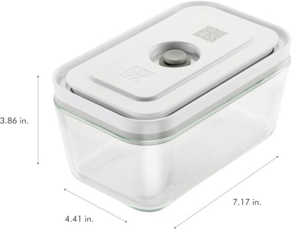 ZWILLING Fresh & Save 3-pc Glass Food Storage, Meal Prep Container, Assorted Sizes - Image 4