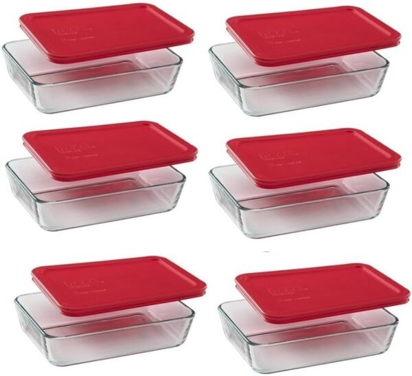 Pyrex 3-Cup Rectangle Food Storage Container