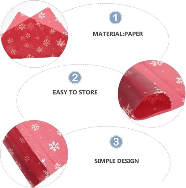Kichvoe 3pcs Beeswax Food Wrapping Paper Wax Paper Candy Wrappers Packing Paper Beeswax Wraps Fried Chicken Wraps Beeswax Food Papers Reusable Food Wraps French Fries Wraps Bread Sandwich - Image 8