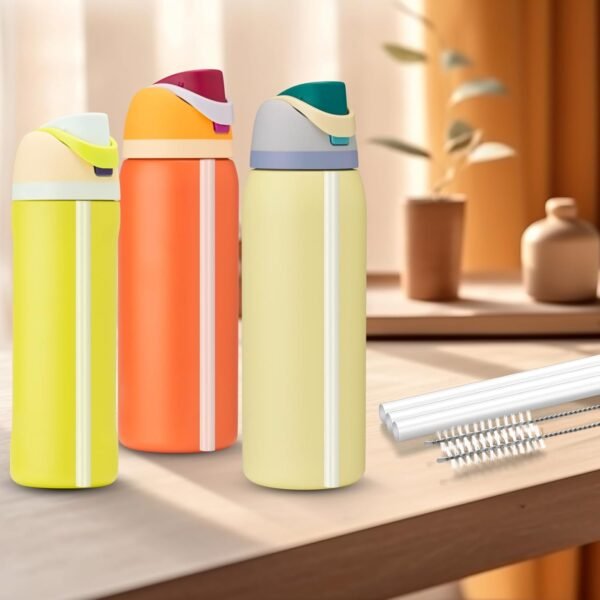Mity rain 12PCS Replacement Straws for Owala FreeSip 24/32 OZ, Reusable Straws and Straw Cleaning Brush Compatible with Owala FreeSip, Straws for Owala Straw Replacement - Image 6