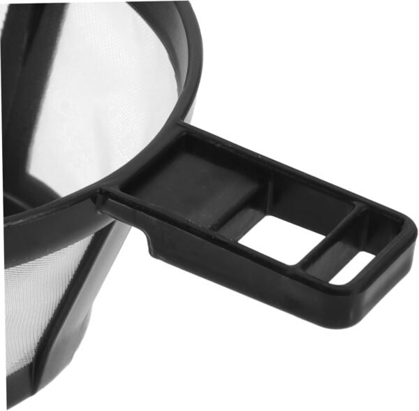 Machine Sieve Grinder Coffee Reusable Strainer Pour Bar Tea Filter Bags Cups Pot Propane Holder Basket Cone Filters Filter Screen Electric Maker Infuser Fine Mesh Filter Plastic - Image 4