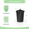 Reli. Biodegradable 33 Gallon Trash Bags | 250 Count Bulk | ASTM D6954 | Green | Eco-Friendly | Oxobiodegradable Under Certain Conditions (See Product Description) - Image 3