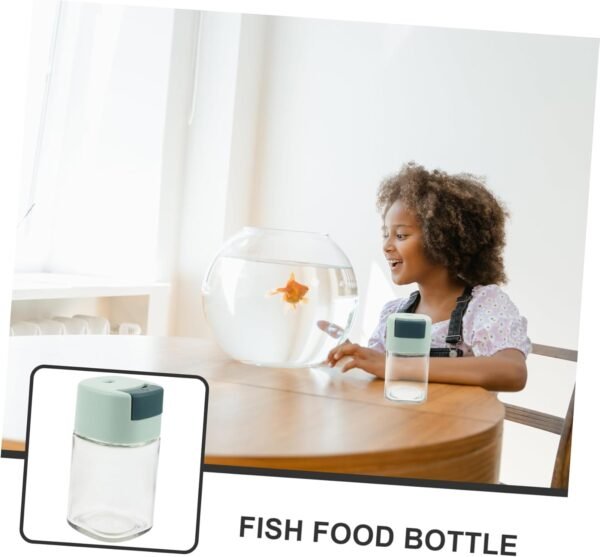 Fish Tank Feeding Bottle Betta Fish Food Aquarium Automatic Fish Feeder Pet Dog Food Storage Container Water Bottle Automatic Cat Feeder Sauce Bottle Fish Tank Kit Lip Balms Glass - Image 5