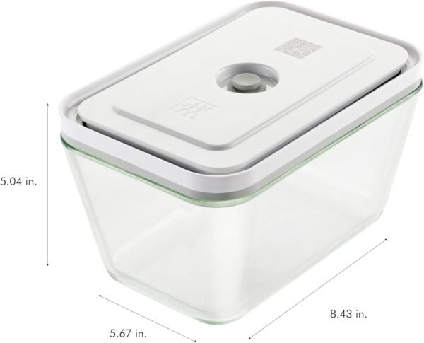 ZWILLING Fresh & Save 3-pc Glass Food Storage, Meal Prep Container, Assorted Sizes - Image 3