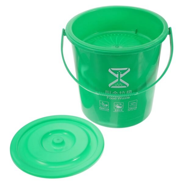 Compost Bin for Kitchen Counter Kitchen Compost Bin Food Waste Bucket Composting Bucket Wet Dry Separation Indoor Household Compost Bin - Image 6