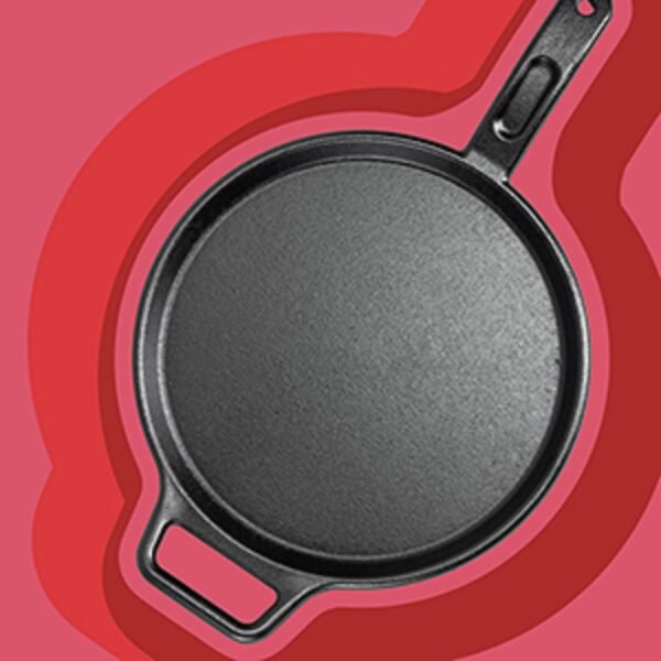 Lodge BOLD 12 Inch Seasoned Cast Iron Griddle, Design-Forward Cookware,Black - Image 5