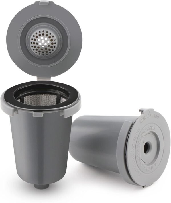 Reusable Filter Cup for Cuisinart, Gray (4 Pack) - Image 5