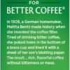 Melitta #4 Cone Coffee Filters, Unbleached Natural Brown, 100 Count (Pack of 6) 600 Total Filters Count - Packaging May Vary - Image 6