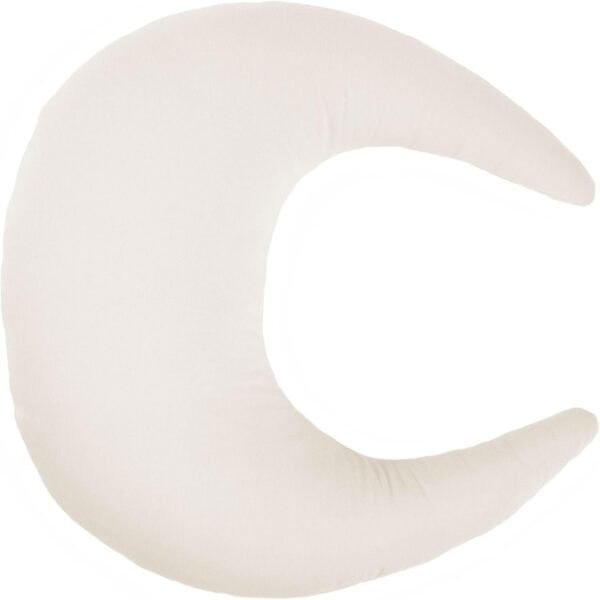 snuggle me Organic Nursing Pillow | Bottle & Breastfeeding Pillow with Organic Cotton Cover & Fiberfill, Machine Washable Feeding Pillow, Newborn Essentials Must Haves (Natural)