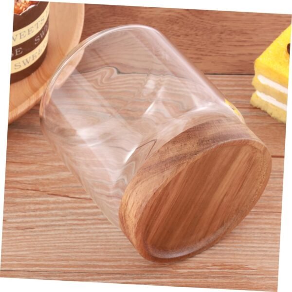 Cabilock 1pc Grain Storage Container Storage Containers with Lids Food Storage Containers Jars with Lids Sugar Container Large Jar Mason Jar Cookie Jar Cute Jar Candy Jar Cookie Tins - Image 8