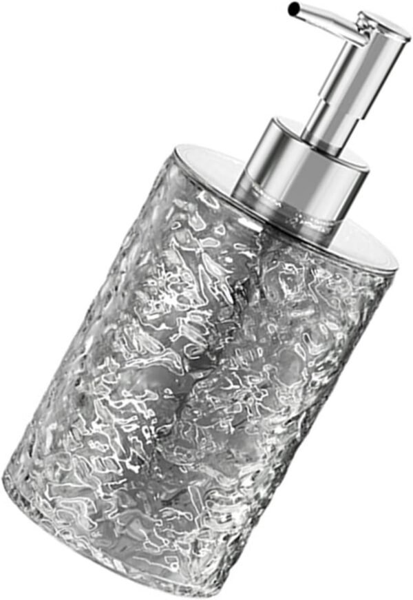 Glass Soap Dispenser Foam Soap Dispenser With Glass Refillable Hand Soap Dispenser Worktop Soap Dispenser - Image 3