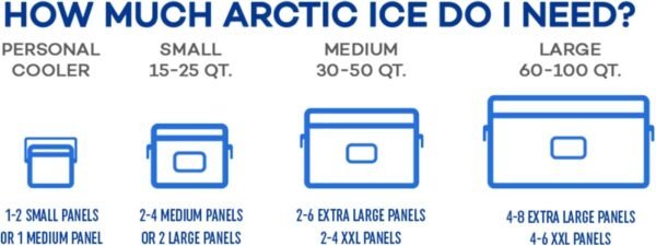 Arctic Ice Alaskan Series Reusable Ice Pack for Coolers, Lunch Boxes, Camping, Fishing, Hunting and More, Freezes at 33.8F (2-Pack) (2.5 LB - Large) - Image 9