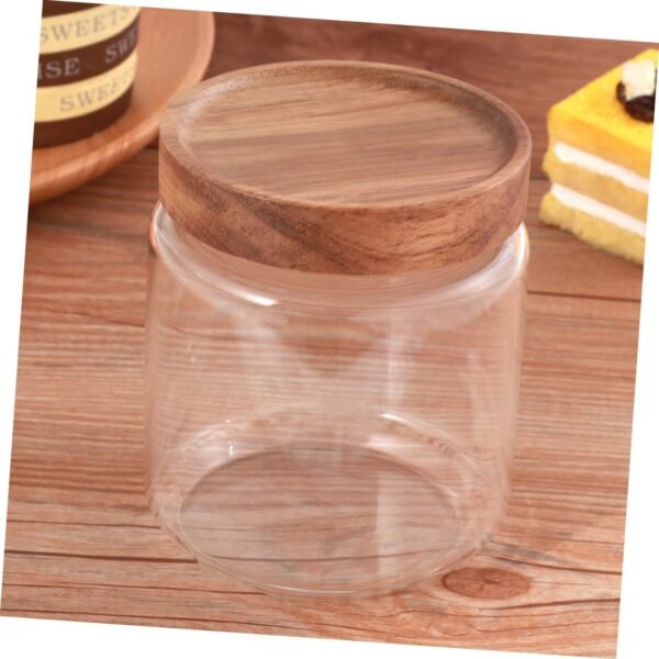 Cabilock 1pc Grain Storage Container Storage Containers with Lids Food Storage Containers Jars with Lids Sugar Container Large Jar Mason Jar Cookie Jar Cute Jar Candy Jar Cookie Tins - Image 4