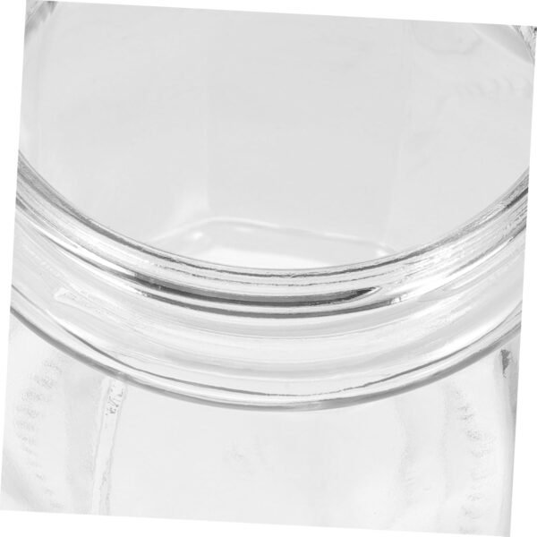 SHOWERORO 4pcs Storage Tank Food Storage Containers Labels Mason Jar Jars with Lid Cookie Clear Candy Jars Bins Canisters Jar of Sweets Boxes Cups Storage Jars Coffee Storage Container Glass - Image 4