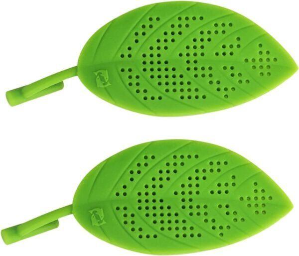 2pcs Tea Leak Electric Hot Pot Tamper Tea Strainer Coffee Filter Paper Kettle Electric Infuser Electric Tea Kettle Reusable Tea Steeper Kettle and Toaster Cups Green
