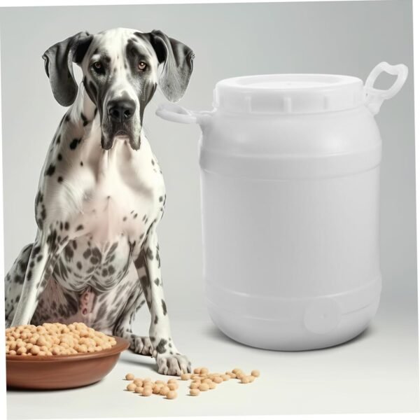 Compost Bin for Kitchen Bucket Dog Poop Garbage Can Outdoor Bins Food Waste Pantry Recycle Containers Compost Pail Automatic Trash Bin Lid Kitchen Trash Container Airtight Plastic - Image 8