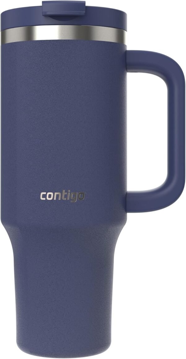 Contigo Streeterville 40oz Tumbler, Stainless Steel Vacuum Insulated, Leak-Proof, Cold for 29 Hours, Indigo - Image 8