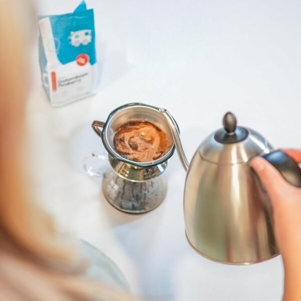Reusable Coffee Filter for Kalita 185 Pour Over Coffee Drippers and OXO 8 Cup Single Serve Coffee Makers: Stainless Steel Alternative - Brew Without Paper - Image 5