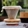 (3-PACK) ATHIA 100% Cotton Reusable Coffee Filters for Hario V60 (Size 02/01) Pour-Over Coffee Makers (0-2 cup) - Image 8