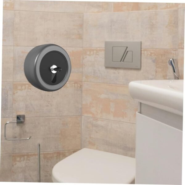 5pcs Tissue Box Key Took Napkin Holder Paper Towel Holder Key Holder Paper Dispenser Key Replacement Hand Towel Holder Dispenser Keys Wipe Share Paper Towels Key Black Abs - Image 6